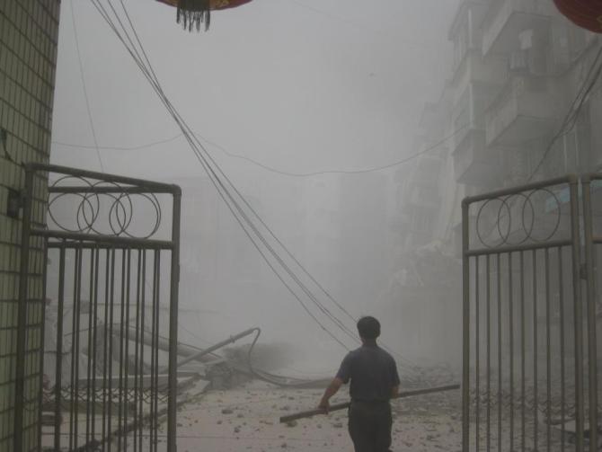 汶川地震十年重走北川老县城,汶川大地震北川老县城地震遗址