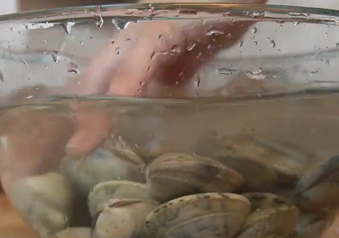 盐焗锡纸花甲的做法,空气炸锅做锡纸盐焗花甲