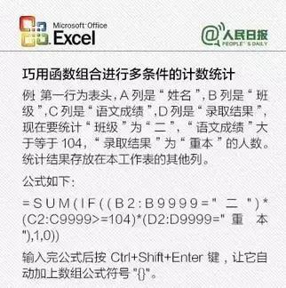 excel的最全算法，计算公式在这哦！