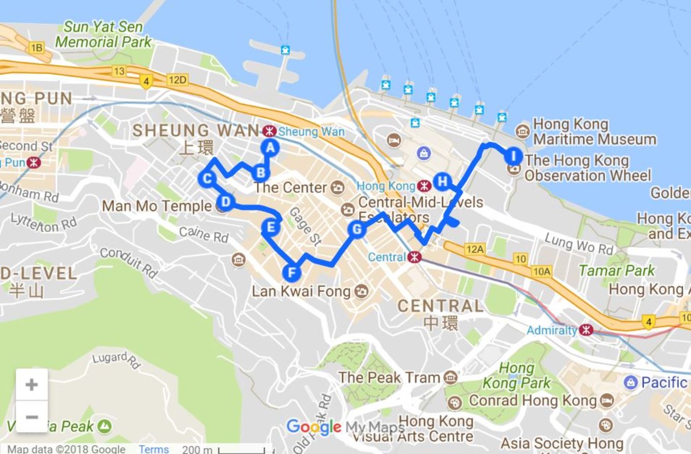 香港文艺美食之旅I从上环至湾仔