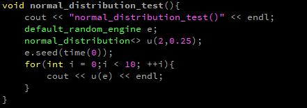 C++11新特性,75-随机数库,RandomNumberLibrary