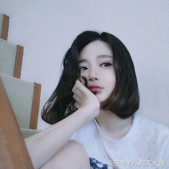 锁骨发短发整理,适合短发扎的发型锁骨发