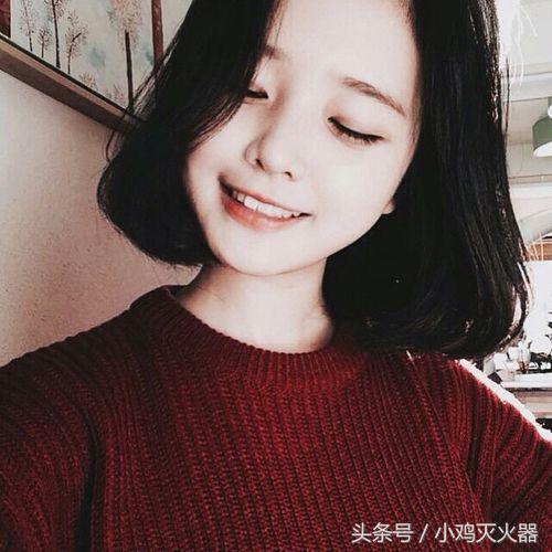 锁骨发短发整理,适合短发扎的发型锁骨发