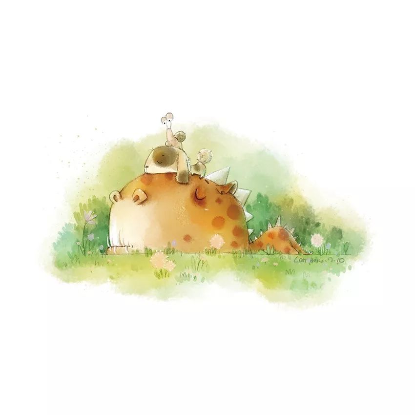 商业儿插绘本「ps板绘仿水彩风」10节课报名啦,绘本的深入绘制