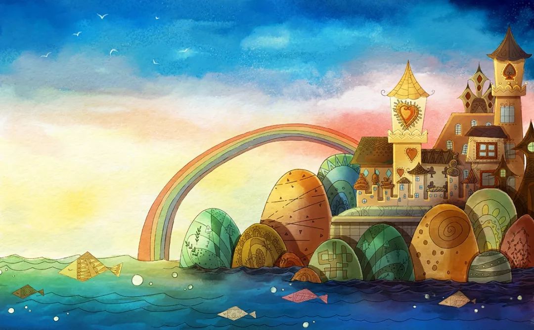 商业儿插绘本「ps板绘仿水彩风」10节课报名啦，绘本的深入绘制