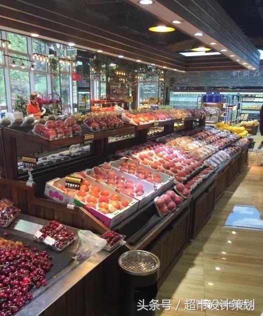 水果店水果陈列摆放销售技巧,20方长方形水果店铺陈列设计