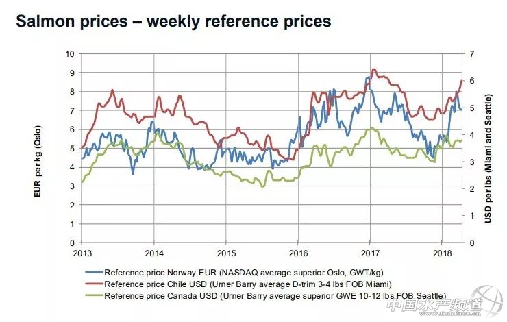 2022年挪威三文鱼价格,挪威三文鱼历史最高价