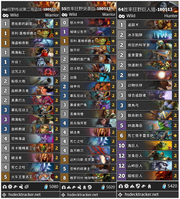 炉石传说最新版本卡组推荐标准,炉石传说新赛季标准卡组推荐