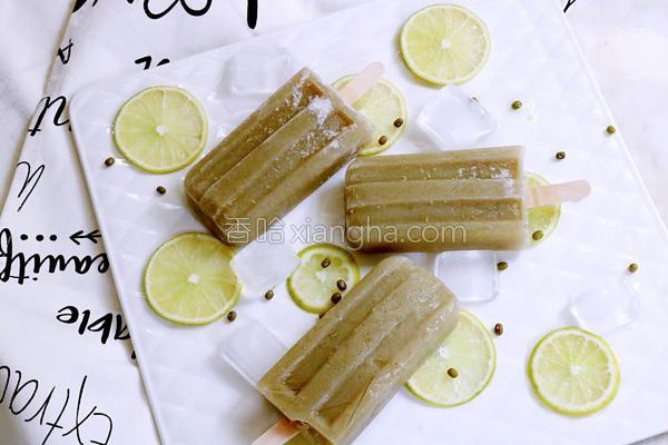 解暑冰棍自制,自制绿豆冰棍夏日清凉解暑