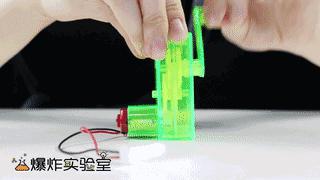自制手摇发电机灯,制作发电机点亮灯泡