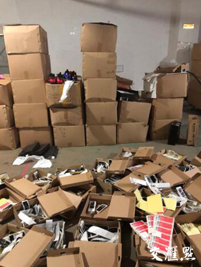 合肥假耐克案件,假冒耐克涉案金额1000多万