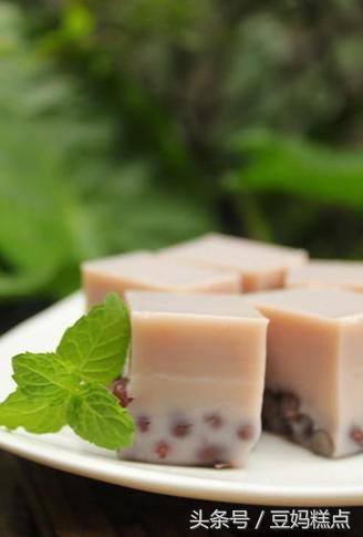 家常香甜软糯红豆糕,如何做椰汁红豆糕