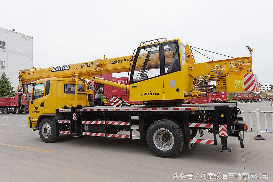 骏通汽车起重机价格,骏通起重机视频