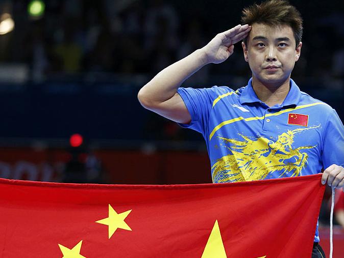 国乒直拍横打之王——王皓退役前最后使用的乒乓球拍，是怎样的？