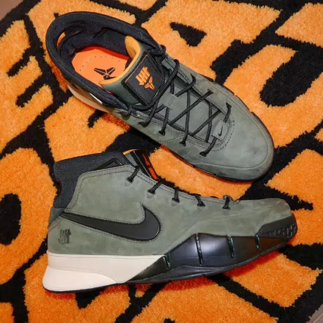 aj4白绿联名nikesb纯原版本,nike科比4复刻新配色