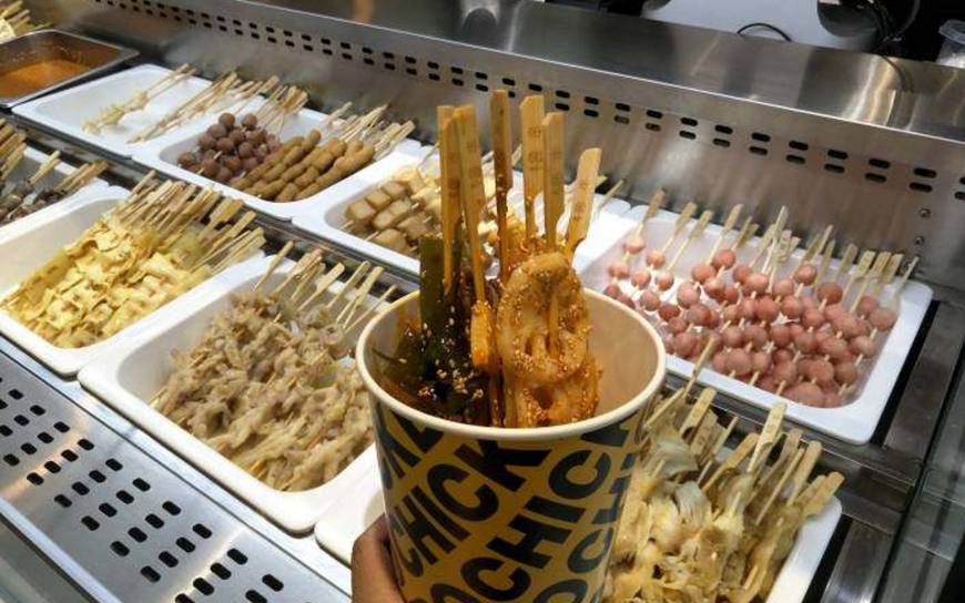 冷锅串哪里最好吃,冷锅串之荤素搭配