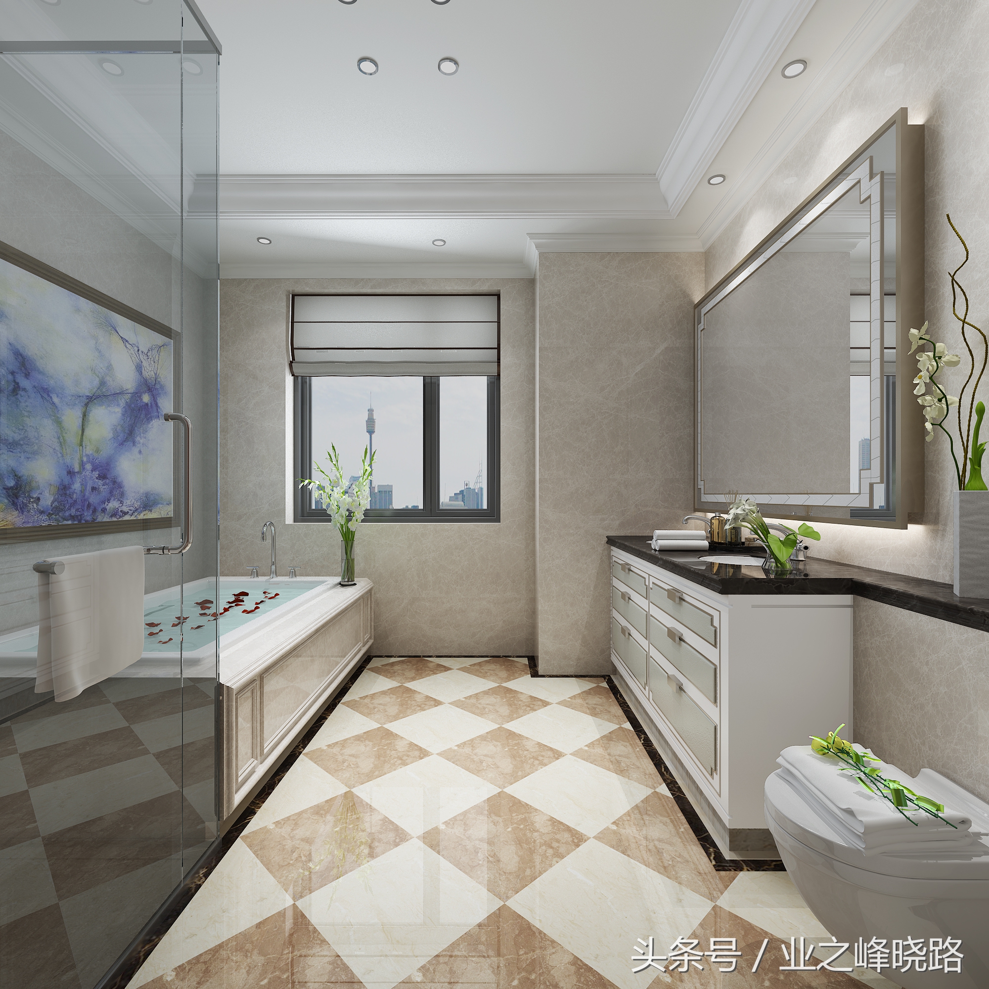 赛高悦府新中式轻奢豪华,赛高悦府300大平层