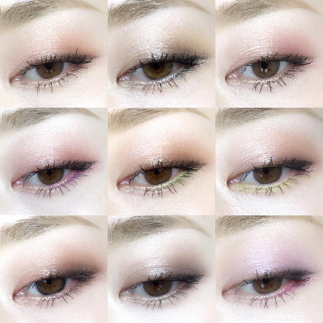 日常眼妆教程全网最简单了,现在眼妆流行画法