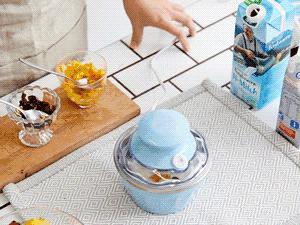 马卡龙脆皮冰淇淋,吃货马卡龙冰激凌