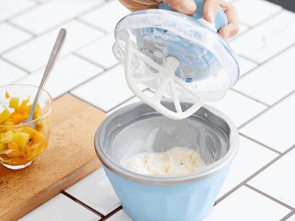 马卡龙脆皮冰淇淋,吃货马卡龙冰激凌