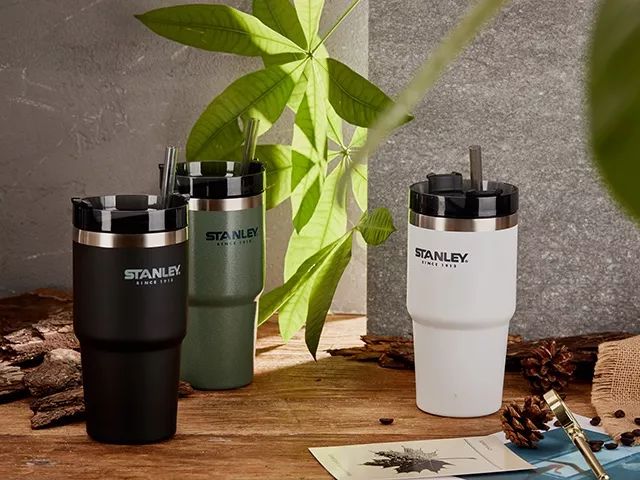 拿铁吸管保冷保温杯,新款1500大容量保温杯