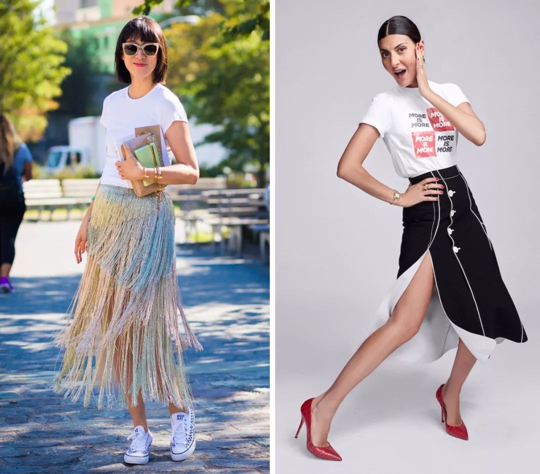 白T恤这么多，最时髦的是这三件