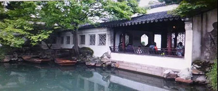 亭台楼阁轩榭廊舫一体的房子,人造亭台楼阁轩榭廊舫靓丽夺目