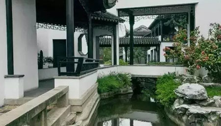 亭台楼阁轩榭廊舫一体的房子,人造亭台楼阁轩榭廊舫靓丽夺目