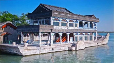 亭台楼阁轩榭廊舫一体的房子,人造亭台楼阁轩榭廊舫靓丽夺目