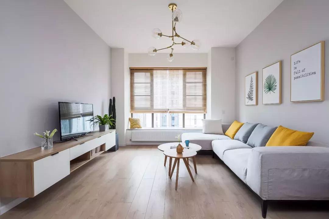 127平三室原木风装修,103平原木家装修效果图