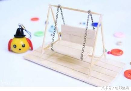 废旧雪糕棒手工幼儿制作,一次性筷子雪糕棍手工制作