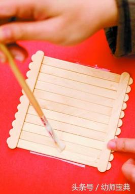 废旧雪糕棒手工幼儿制作,一次性筷子雪糕棍手工制作