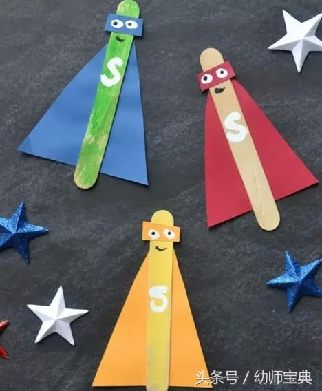 废旧雪糕棒手工幼儿制作,一次性筷子雪糕棍手工制作