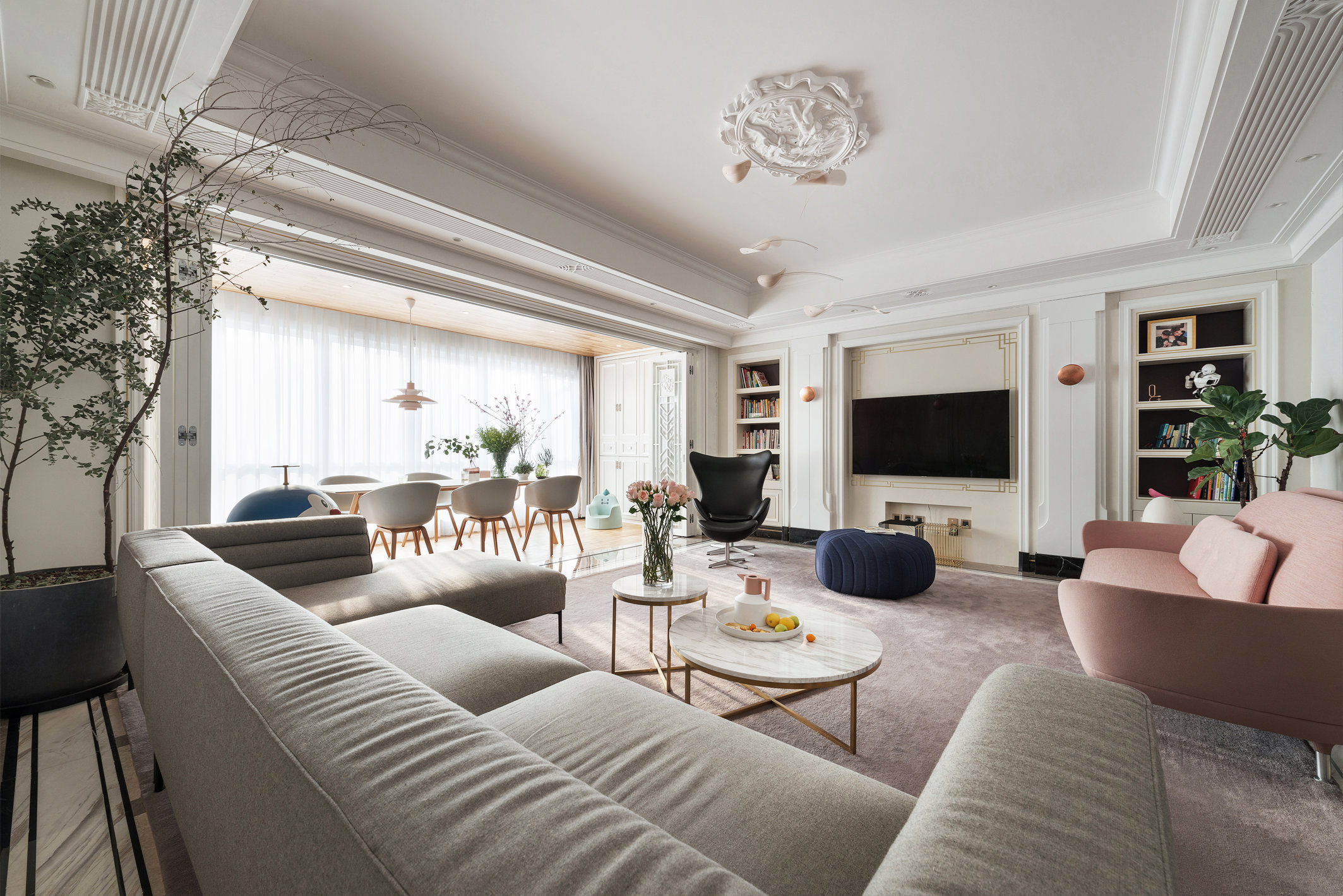 精装平层改造-220㎡