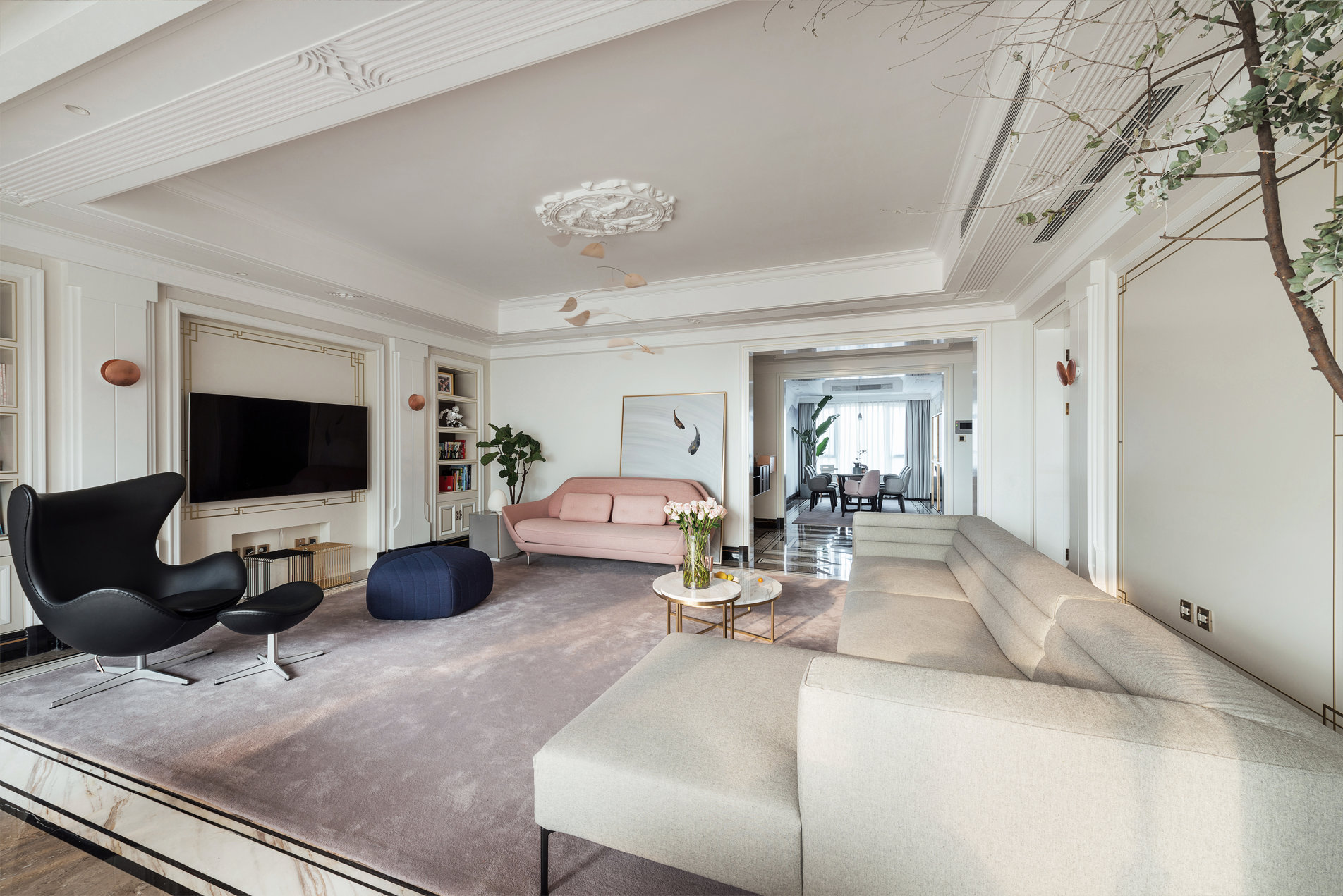 精装平层改造-220㎡