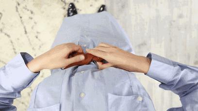 腰带系法生活小技巧,教你一个时尚美丽腰带系法小技巧