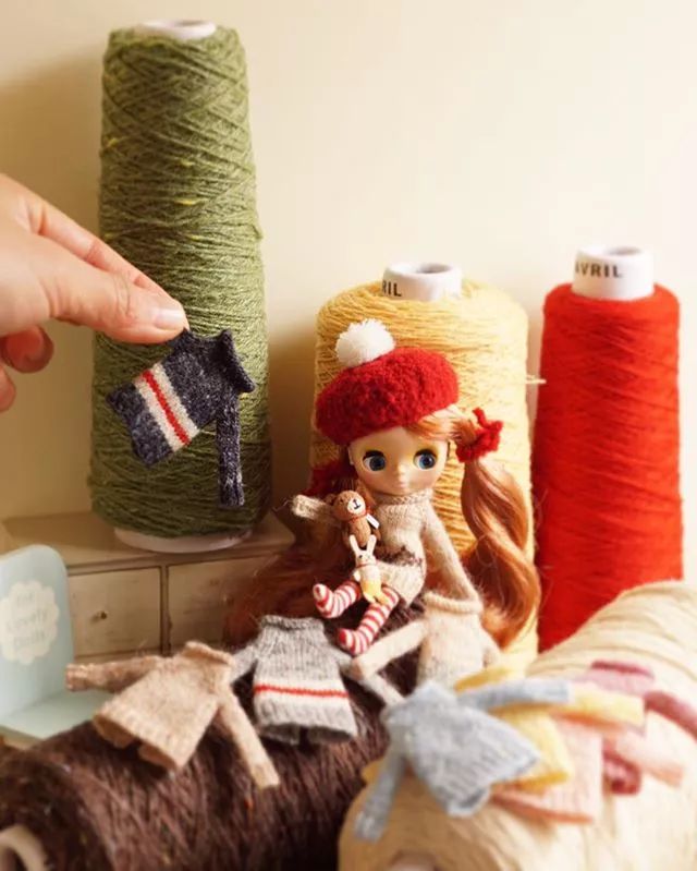 毛线编织娃娃毛衣简单教程,玩偶熊毛衣编织教程视频