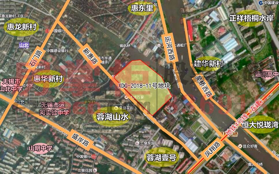 实探梁溪小天鹅地块:位于650亿大运河文化带无锡北段开发价值高