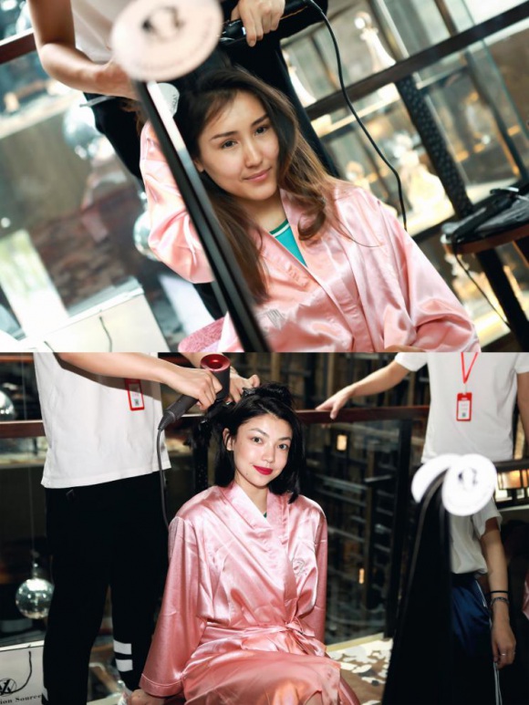 茉茉搭第三届素人时装周引爆京城EQUIS空间