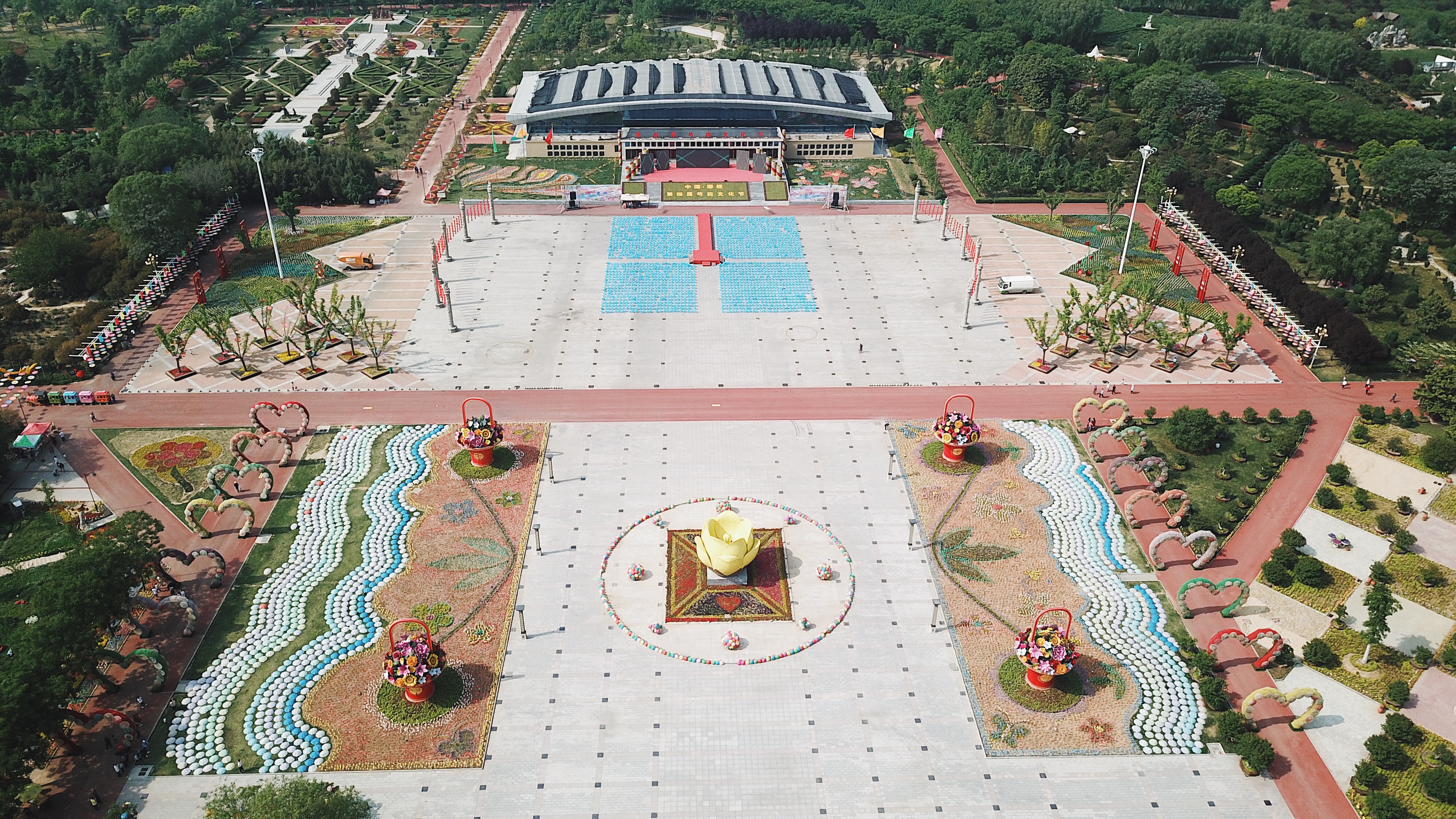 别具风味的鄢陵之城,带领看别样的空中花园