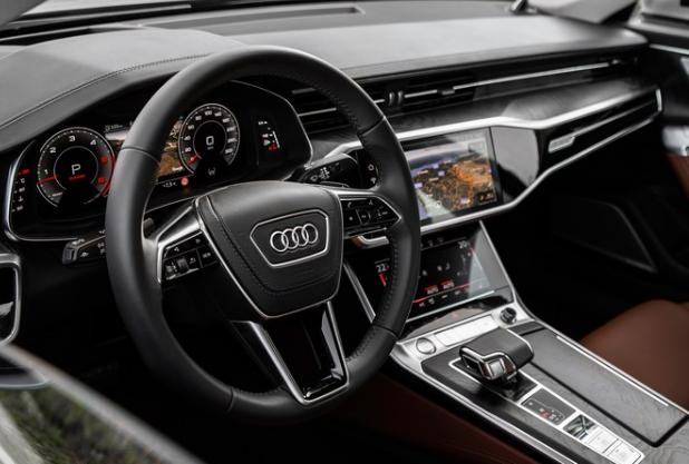 试驾全新24款奥迪a6,此地无垠试驾全新奥迪a6视频