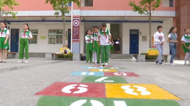渭南临渭区丰荫明德小学课间操,渭南市丰荫明德小学课间操