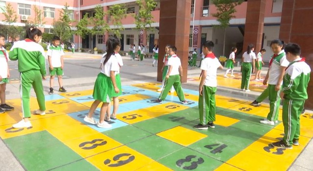 渭南临渭区丰荫明德小学课间操,渭南市丰荫明德小学课间操