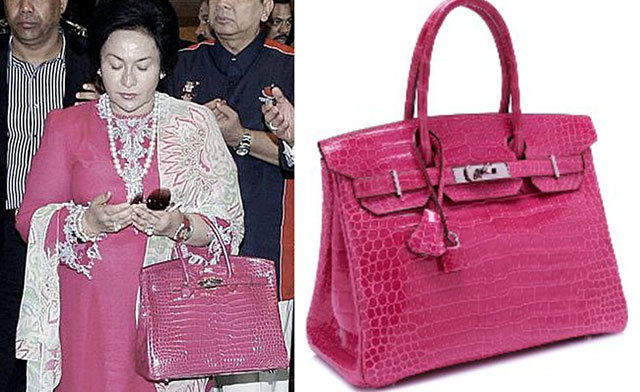 马来西亚前总理夫人284个名包价值过亿，上面还贴着送礼人名字