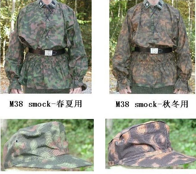 二战德军迷彩服,二战德军迷彩服全部的种类