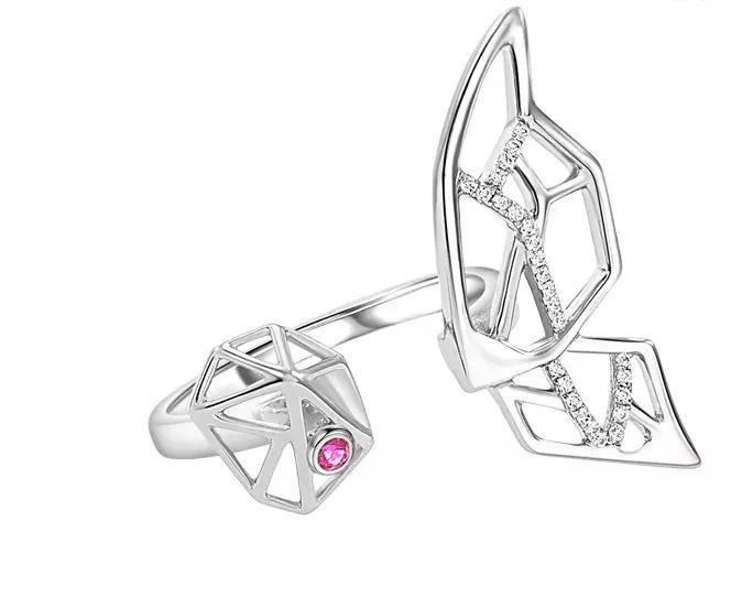 戒指推荐小众手控,粗短的手型适合的戒指