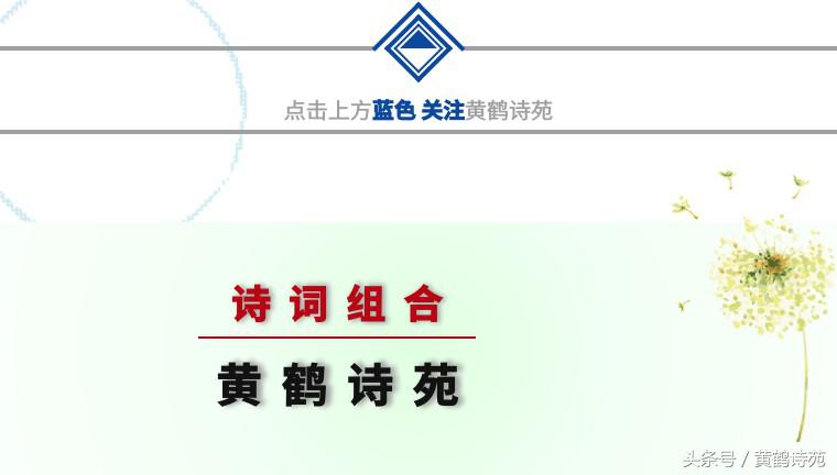 黄鹤诗苑个人专刊全集,黄鹤诗苑组合诗句