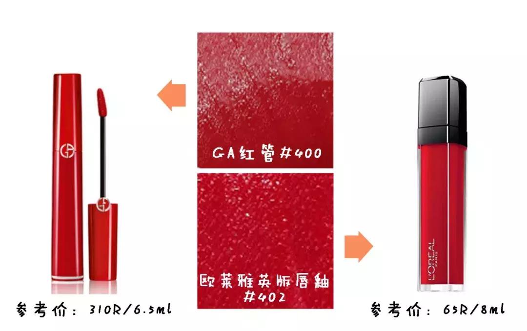 ysl和阿玛尼红棕对比,阿玛尼ysl对比