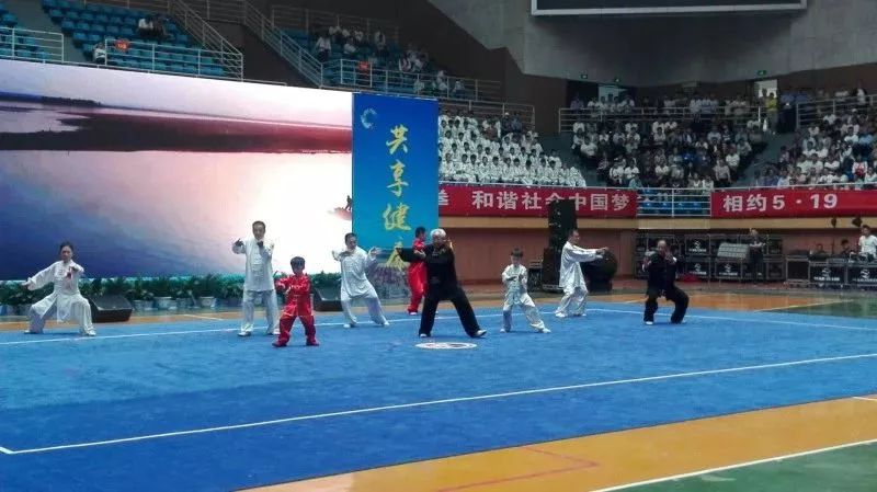 河南温县陈家沟太极,央视武林大会陈氏太极