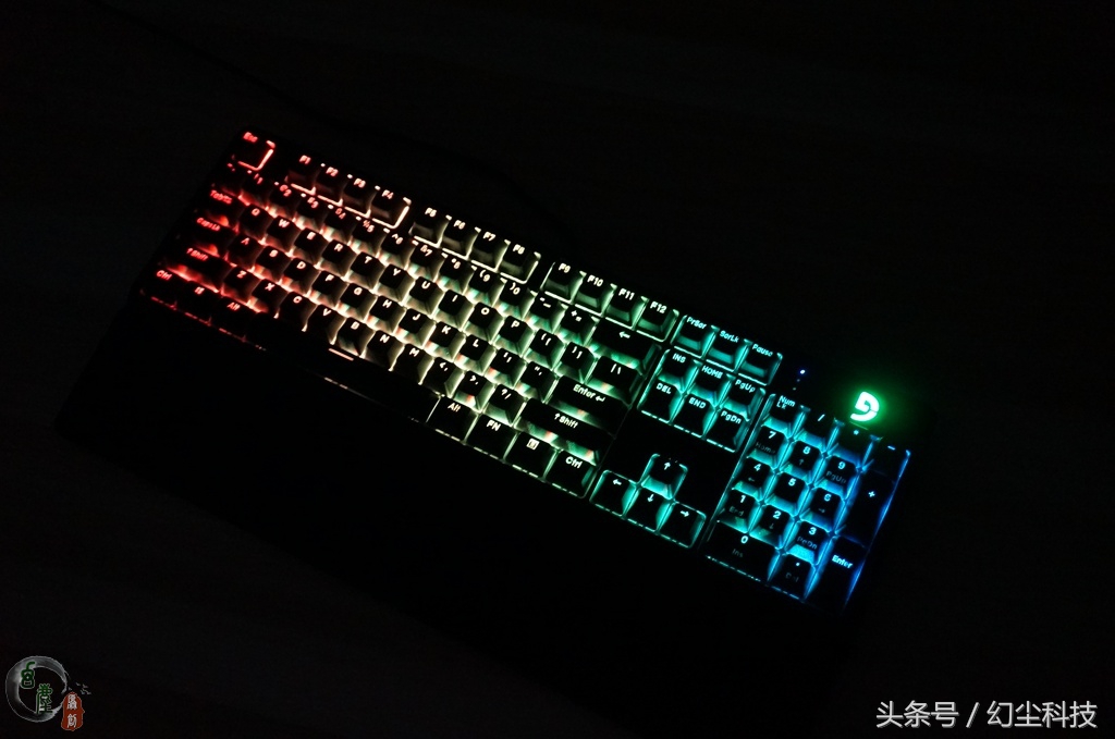 机械键盘rgb灯光不统一,樱桃rgb键盘